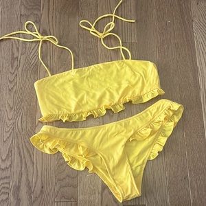 TULAROSA YELLOW BIKINI